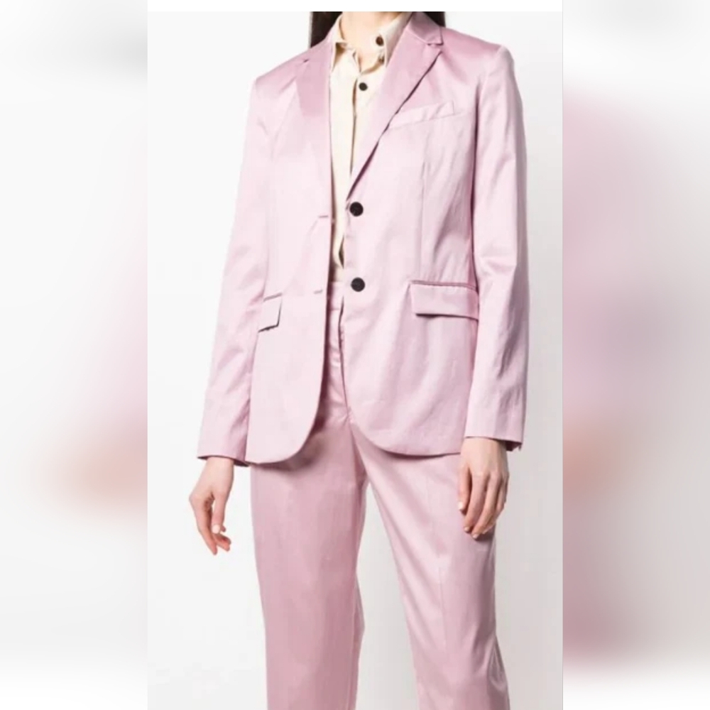 ORIG 585$-NEW! THEORY- Light Mauve Pink Blazer Size 8